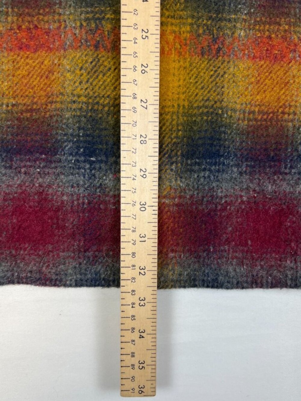 Vintage French Country Express Women's L Wool Blend Plaid Jacket Made in USA - Picture 6 of 9